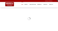 Desktop Screenshot of dennysautobody.com